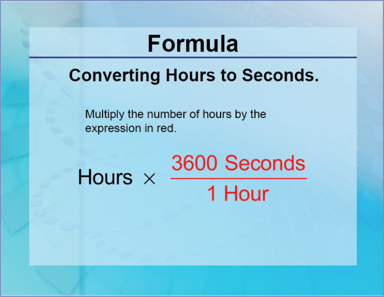 Java Convert Hours To Seconds & Minutes Vice Versa